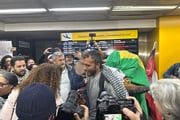 Thiago Ávila chega ao Aeroporto de Guarulhos