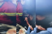 Médico teve sangramento intenso no braço