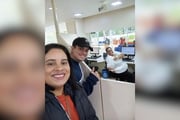 Rafael Dias Rufino e a mãe