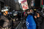 Protesto em Nova York 