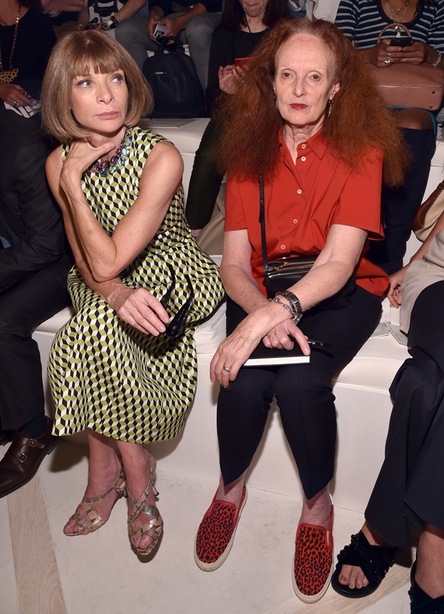 Anna Wintour e Grace Coddington