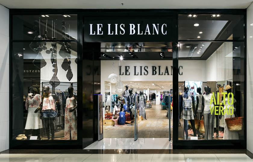 Fachada da Lis Blanc