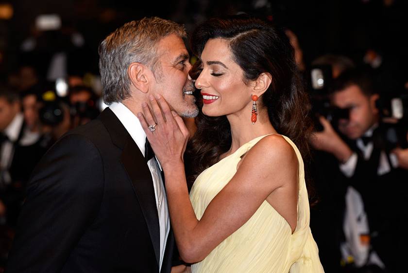 amal e geroge clooney