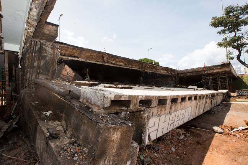 Após veto do iphan, gdf muda projeto de viaduto que desabou