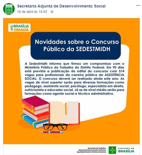 Divulgação/Facebook