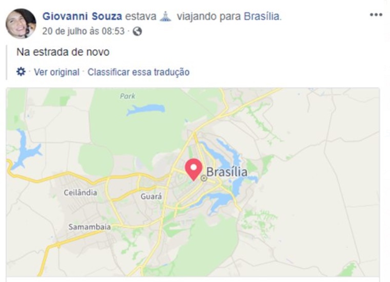 Reprodução/Facebook