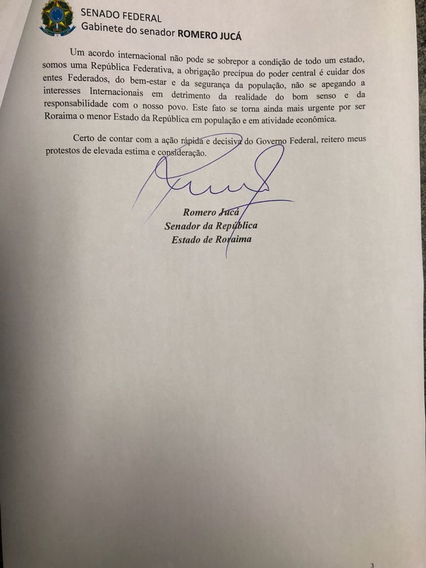 Carta Maria Inês Fontenele Mourão