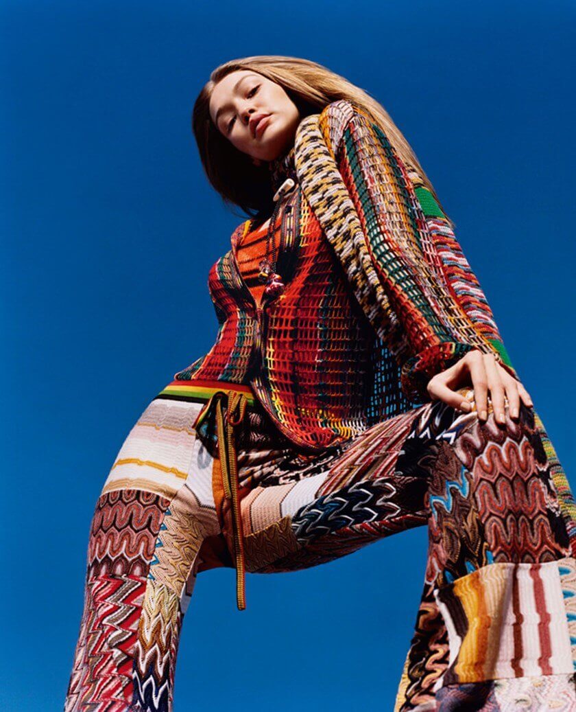 Gigi Hadid para Missoni