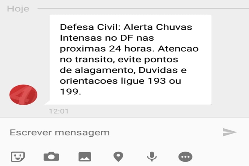 SMS/Reprodução