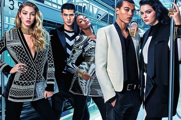 Divulgação/H&M/Balmain