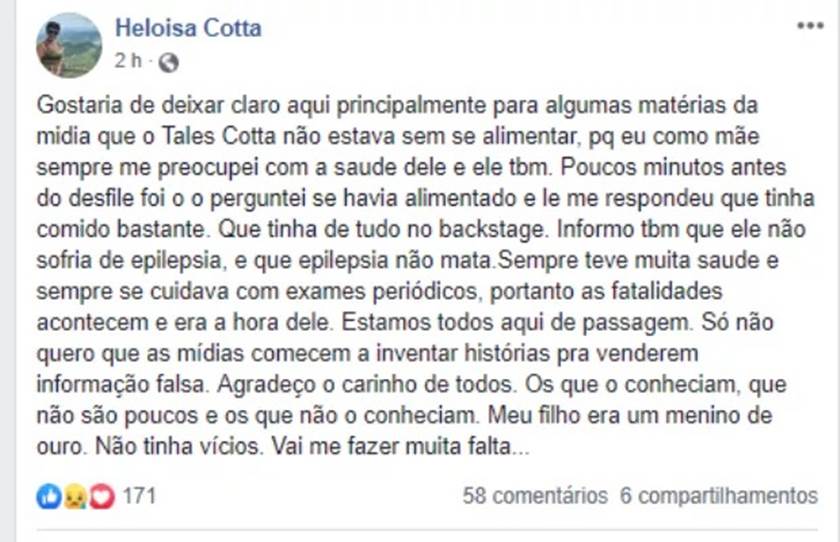 Reprodução/Facebook