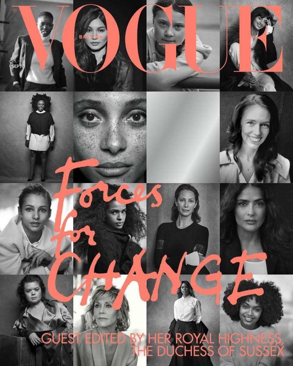 Capa Vogue Meghan Markle