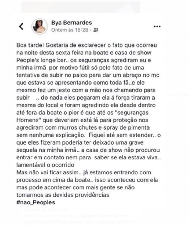 Reprodução/Facebook