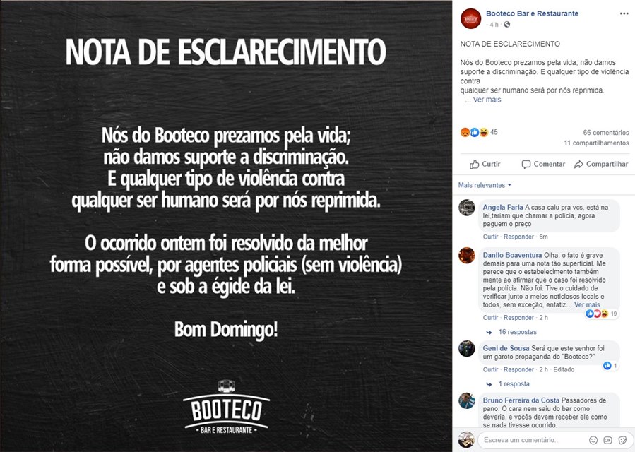 Reprodução/Facebook