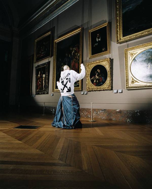 Thibaut Grevet/Divulgação/Off-White x Louvre