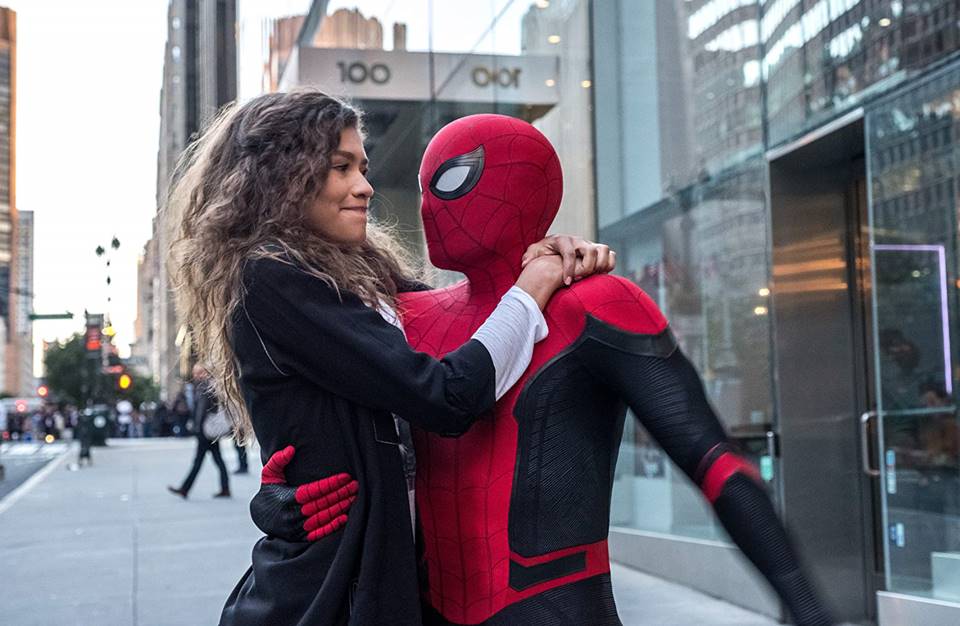 Zendaya no filme Homem-Aranha: Longe de Casa