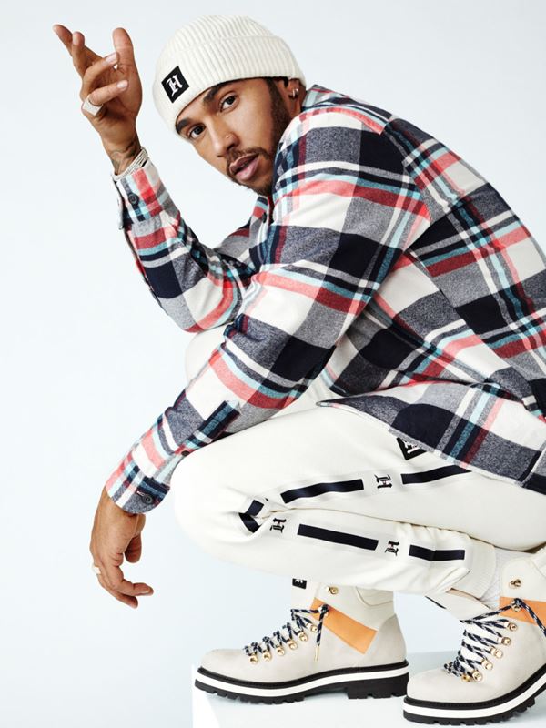 Lewis Hamilton para Tommy Hilfiger