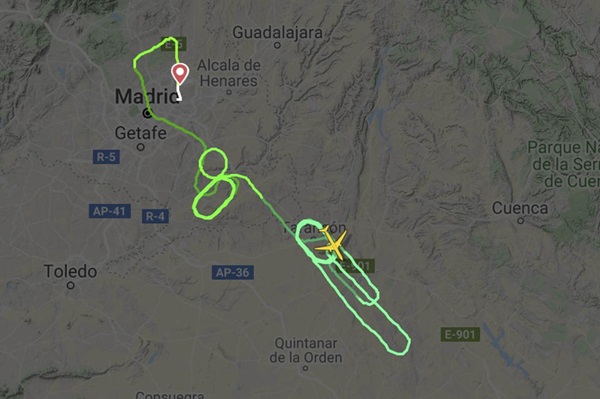 Reprodução/FlightRadar