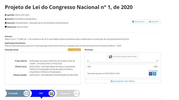 Reprodução/Congresso