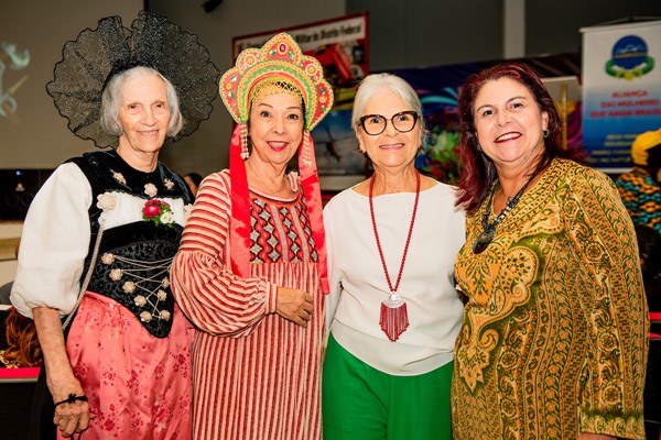 Gertrud Margot Mathias Flügel, Maria Olimpia Gardino, Marli Vianna e Goretti Neris