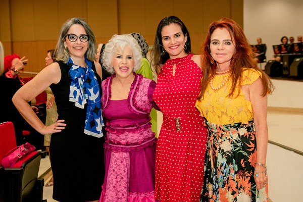 Graziele Goulart, Cosete Ramos, Maria Helena Sother e Marta Ligia Cardoso