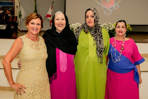 Ivelise Longhi, Quércia Heringer, Alice Emerick e Cristina Pena Monteiro