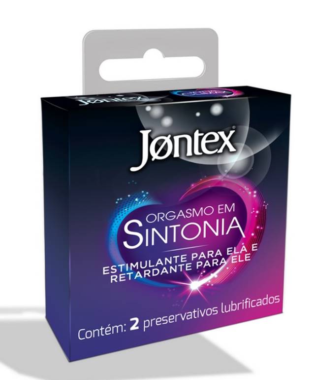 Camisinha Jontex Orgasmo em Sintonia