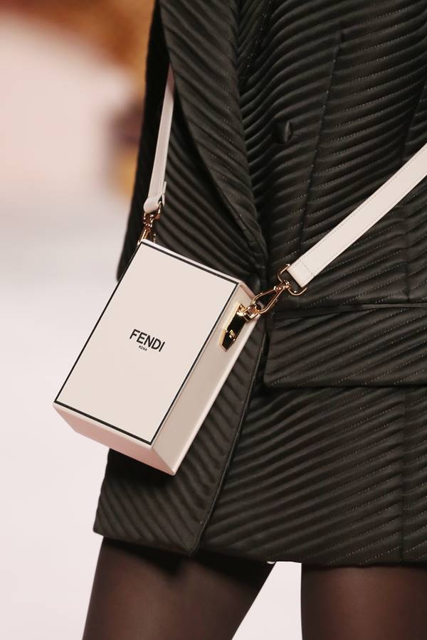 Bolsa retangular da Fendi