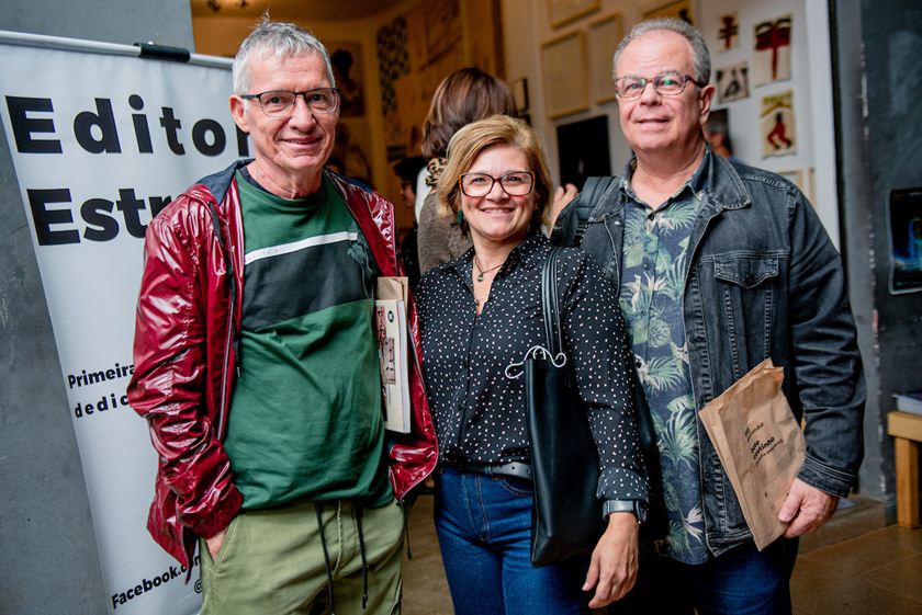 Zé Renato Leite, Alessandra França e Márcio Borsoi