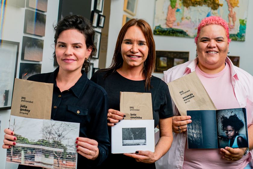 Júlia Godoy, Bete Coutinho e Amanda Carneiro