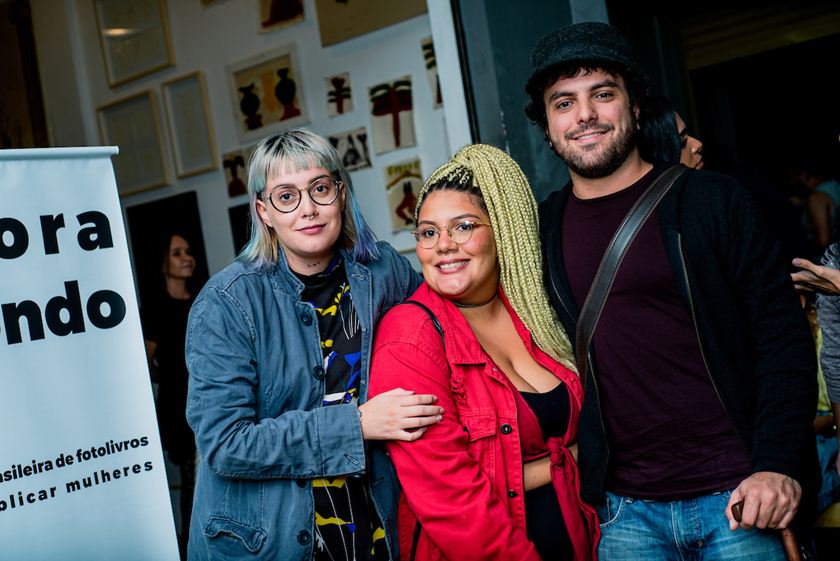 Fernanda Azoul, Gisele Lima e Jean Peixoto