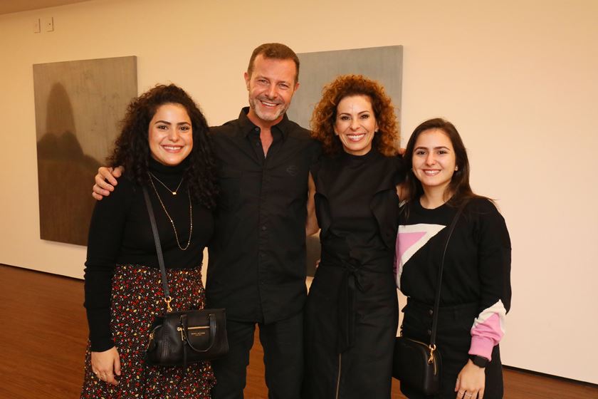 Bruna Toscano, Maurício Veríssimo, Patrícia e Eduarda Toscano