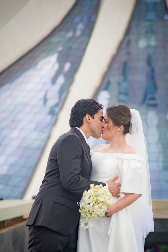 Lukas Marinho e Bruna Lóssio na Catedral