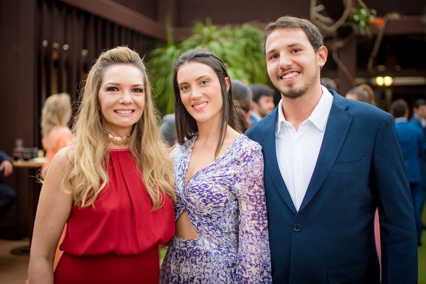 Sônia Lóssio, Maria Eduarda Espíndola e João Ricardo Lóssio