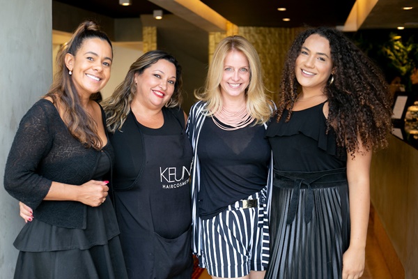 Meire rosa, Maria Helenice, Adriana Zveiter e Letícia Cunha