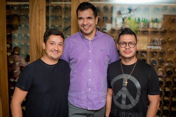 Leandro Hungria, Aldo Deniz e Fernando Mello