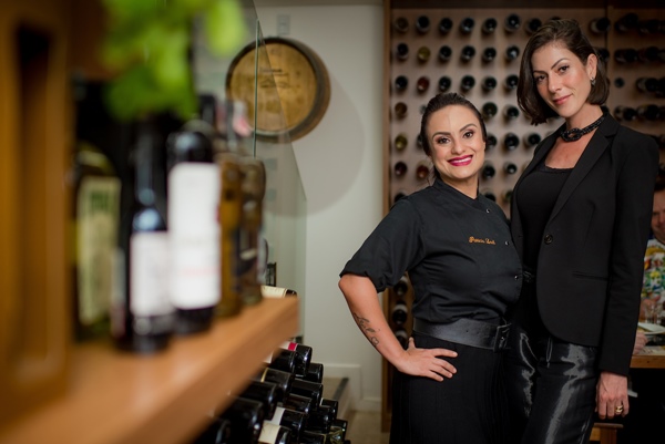 Chef Patrícia Leal e Lara Torres 