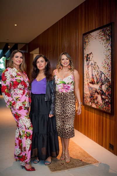 Isabella Carpaneda, Claudia Meireles e Vanessa Lemos