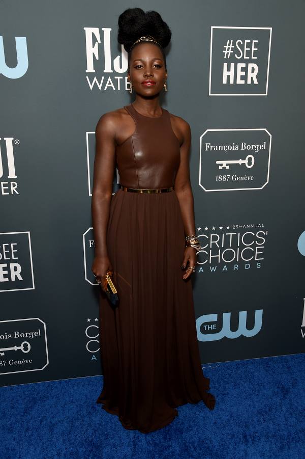 Lupita Nyong'o no Critics Choice Awards 2020