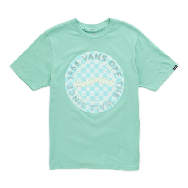 Camiseta da Vans em verde-menta