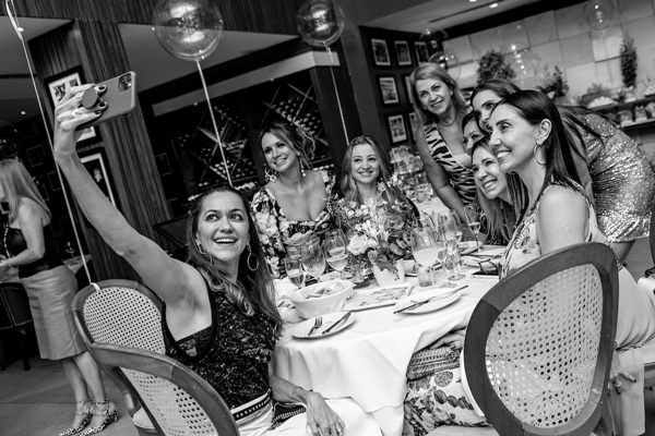 Patrícia Justino Vaz, Vanessa Lemos, Caroline Kalil, Soraia Debs, Mima Marys, Kika Cardoso e Renata Foresti