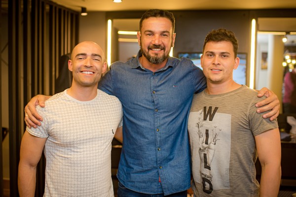 Vinicius Campos, Alexandre dos Santos Silva e Rafael Gonçalves