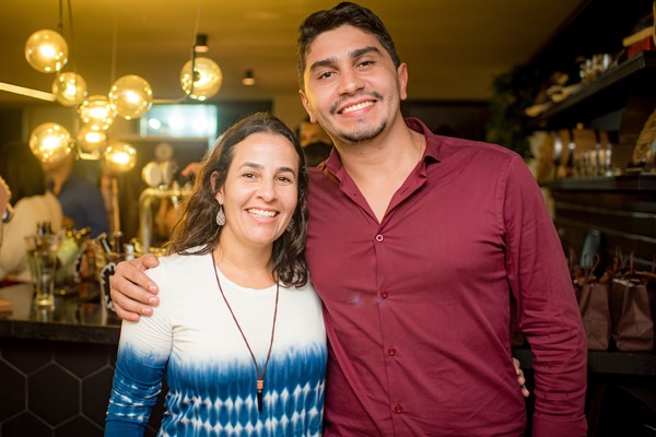 Juliana Benn e Carlos Oliveira