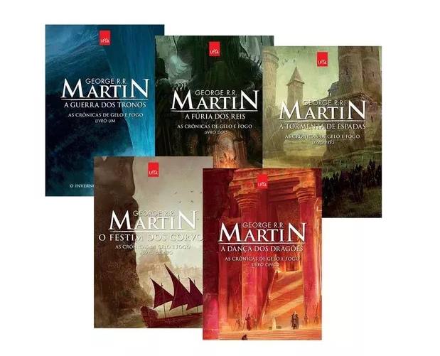 livros game of thrones