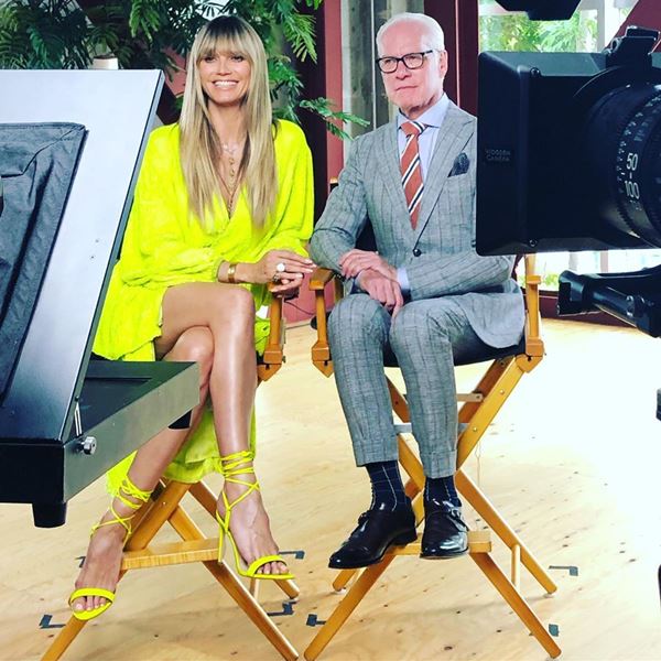 Heidi Klum e Tim Gunn