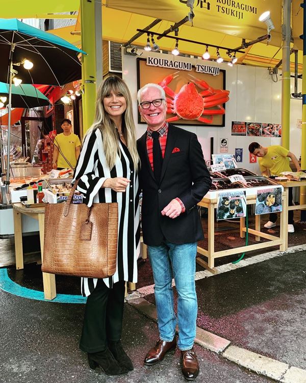 Heidi Klum e Tim Gunn