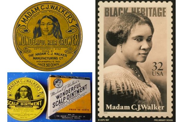 Produtos de Madam C. J. Walker