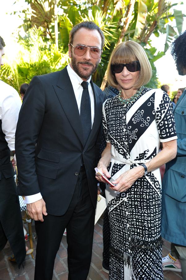 Tom Ford e Anna Wintour