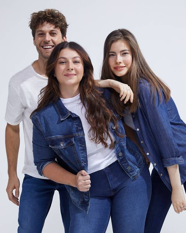 modelos em campanha da Hering