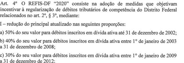 Ibaneis envia à CLDF projeto para Refis-DF 2020